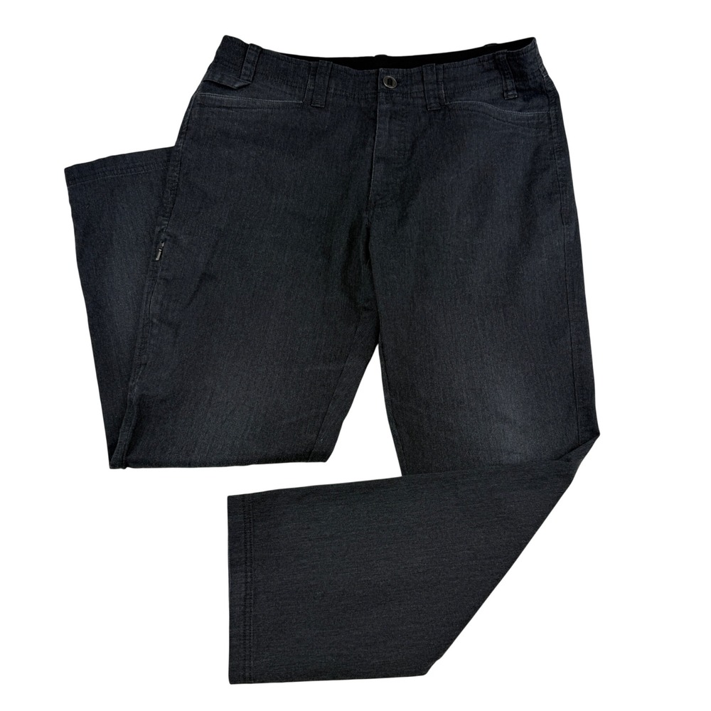 ExOfficio Nomad Pants Mens 32x30 Charcoal Grey Outdoor Travel Stretch 1021-6653